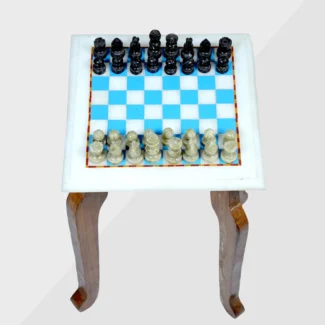 Marble Inlay Chess Board