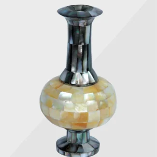 Marble Inlay Flower Vase