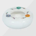 White Marble Inlay Ash Tray