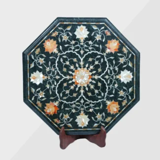 Green Marble Center Table Top