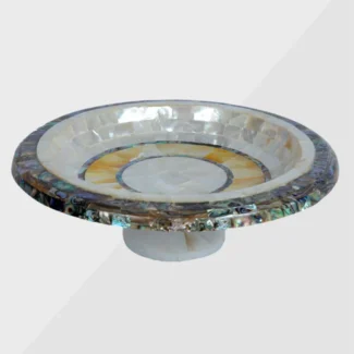 Marble Inlay Fruit Bowl