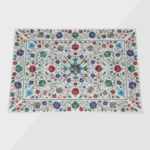 White Marble Inlay Plate